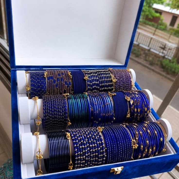 Royal Blue Churi Box